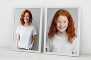 White t-shirts for mockups, a Person Photo by Handmadefont (Thumbnail 10 of 10)
