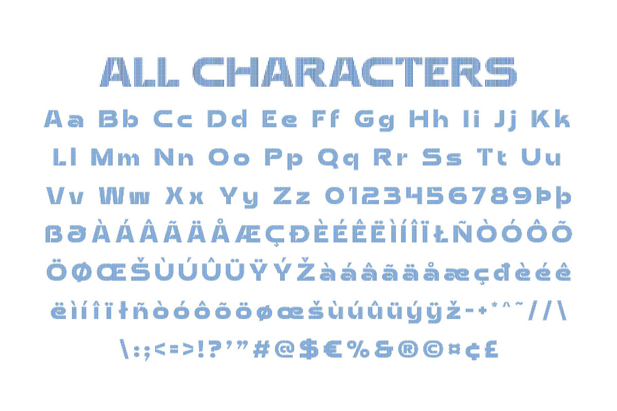 Aldercy Slitscan, a Sans Serif Font by Craft Supply Co. (Photo 8 of 8)