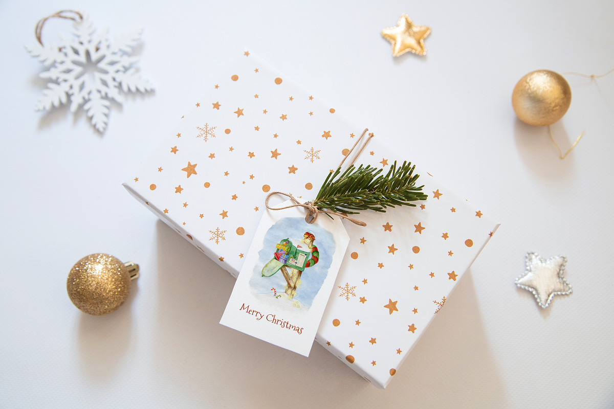 Gift Tag Mockup,Christmas Tag Mockup, a Product Mockup by ILoveMockupDesign (Photo 6 of 9)