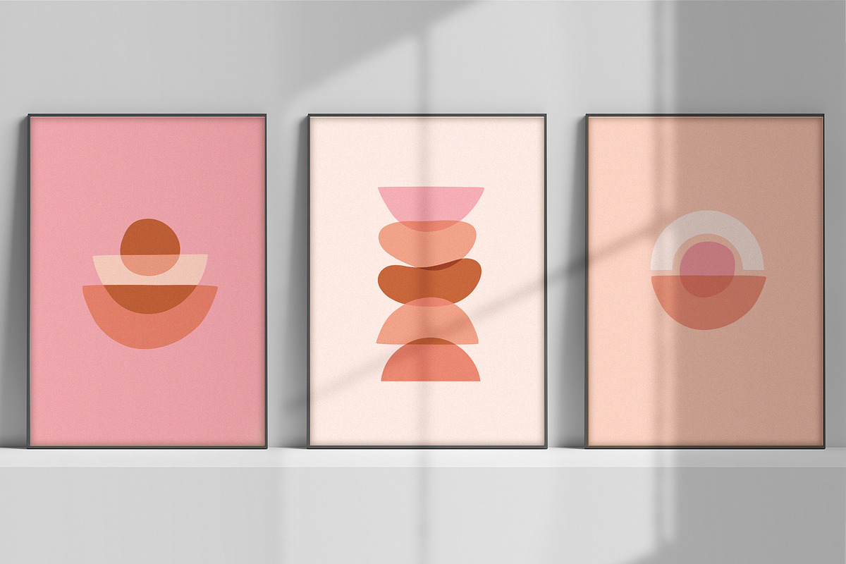 Abstract shapes - vector elements, a Background Graphic by venimo (Photo 2 of 7)