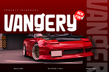 Vangery - Sport Car Font