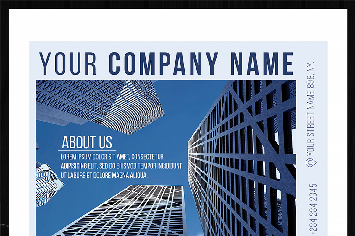Corporate Flyer PSD, a Flyer Template by GraphicDiamonds (Photo 6 of 6)