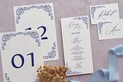 Elegant Baroque Wedding Suite, an Invitation Template by BlueRobinDesignShop (Thumbnail 4 of 5)