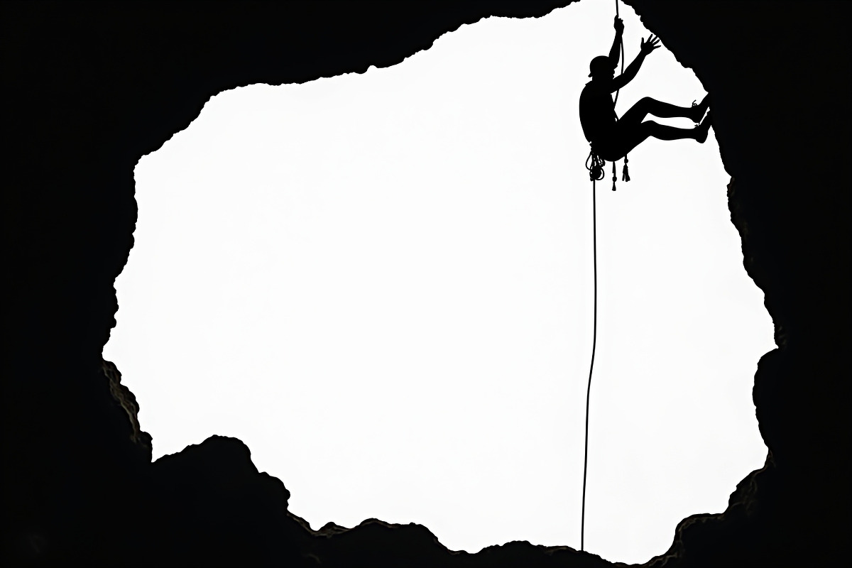 Mountain Climber Silhouette Set, an Illustration by Amazin_art (Photo 8 of 21)