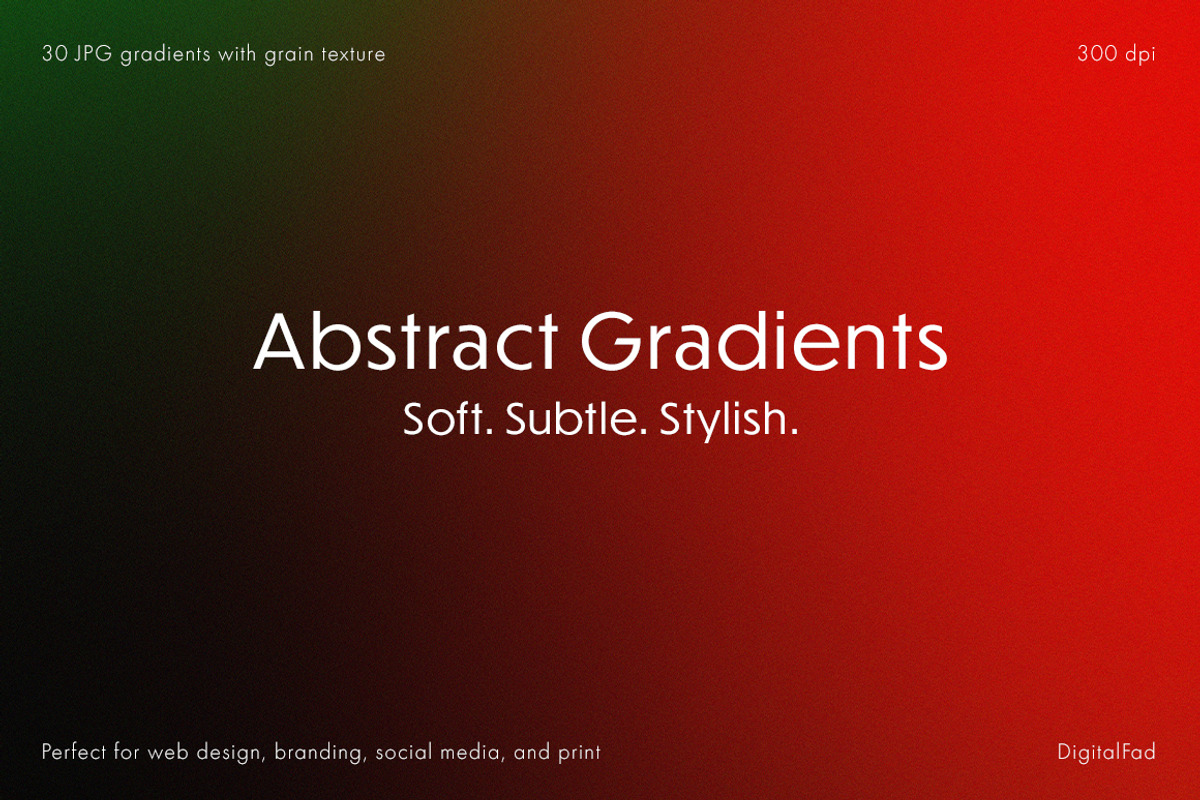 30 Abstract Gradients Set, a Background Graphic by DigitalFad (Photo 5 of 6)