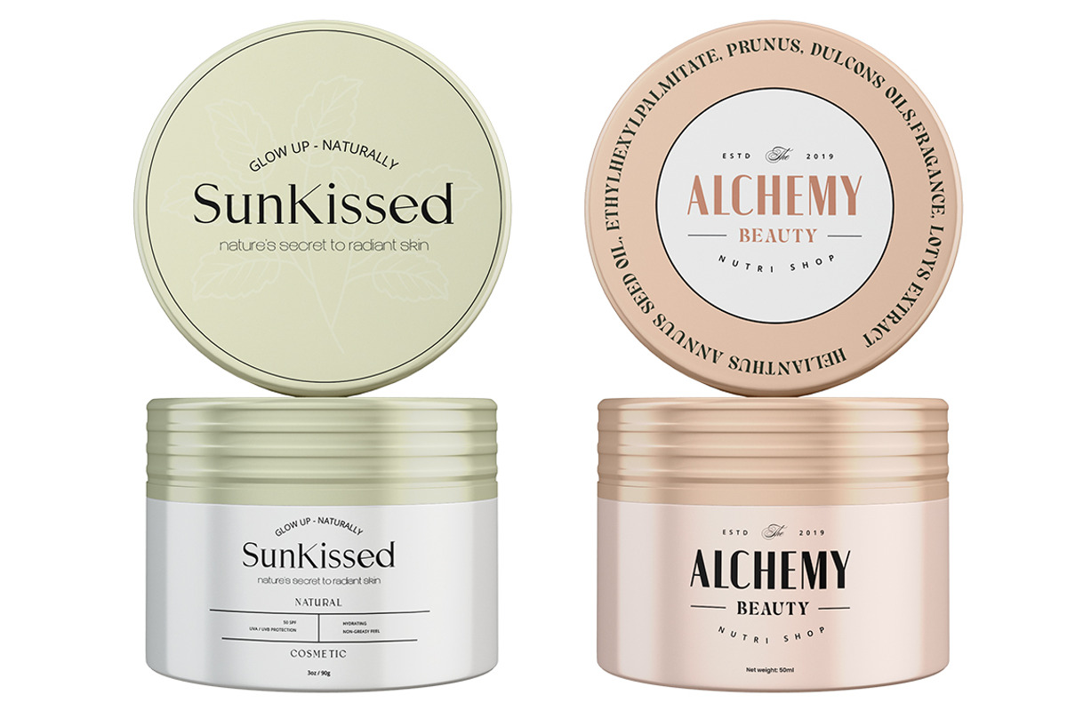 12 Elegant Feminine Cosmetic logo, a Branding & Logo Template by Jiwstudio (Photo 7 of 7)