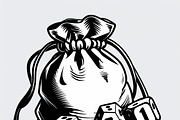 Dice Set Clipart Collection, an Illustration by musafir_fashion (Thumbnail 6 of 9)