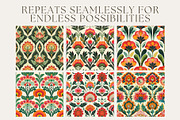 8 Sophia's Blossoms Patterns, a Pattern Graphic by Inknfolly (Thumbnail 2 of 5)