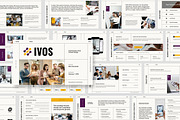 Ivos : SaaS Startup Powerpoint, a Presentation Template by Punkl Camp (Thumbnail 1 of 11)