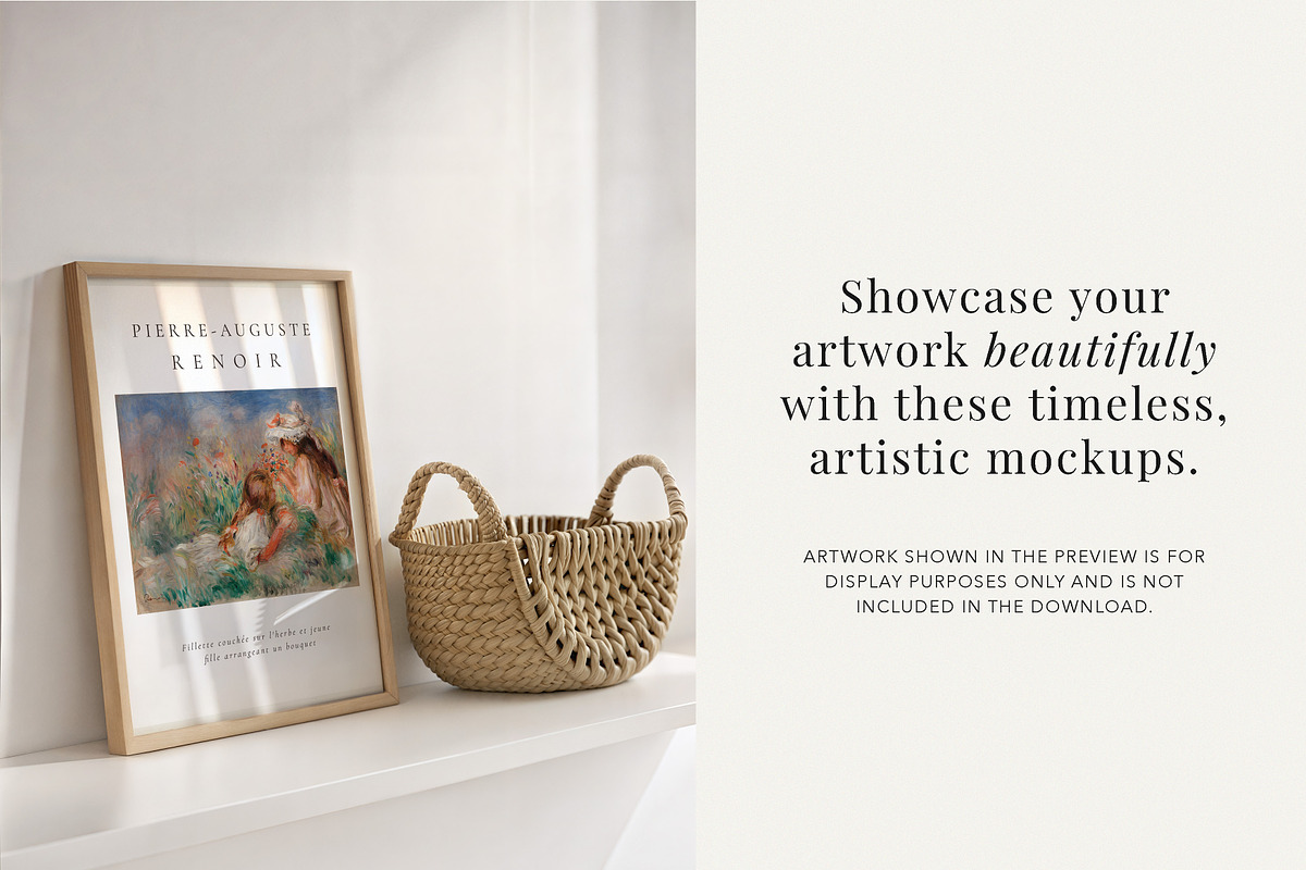 Frame Mockup - Bohemian Interior, a Mockup by Paper Flowers Studio (Photo 4 of 5)