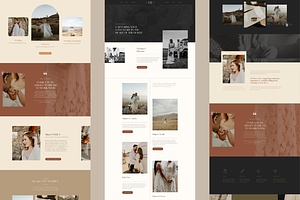 Showit Website Template Photographer