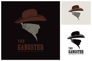 Western Bandit Gangster Symbol