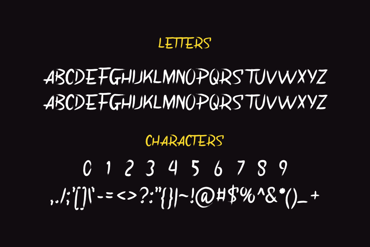 Afther Atthax Font, a Handwritten Font by albert_kalingga (Photo 3 of 5)
