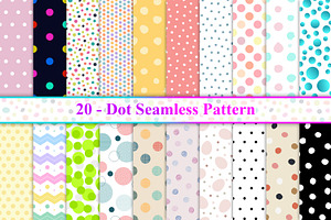 Polkadots Seamless Pattern, a Pattern Graphic by Digital Studio