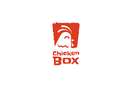 Chicken Box – Fun & Bold Food Logo