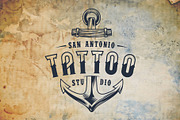 Old school tattoo Mooring font, a Script Font by DGIM studio (Thumbnail 5 of 6)