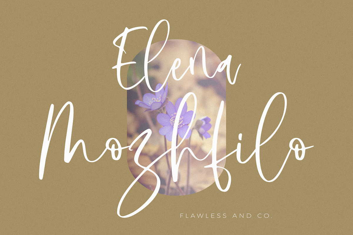 Monday Script, a Script Font by Flawless And Co (Photo 3 of 8)