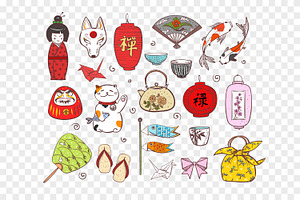 Japanese doodles