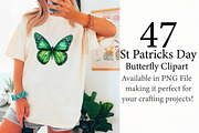 St Patricks Day Butterfly Clipart, an Illustration by Designworld (Thumbnail 2 of 6)