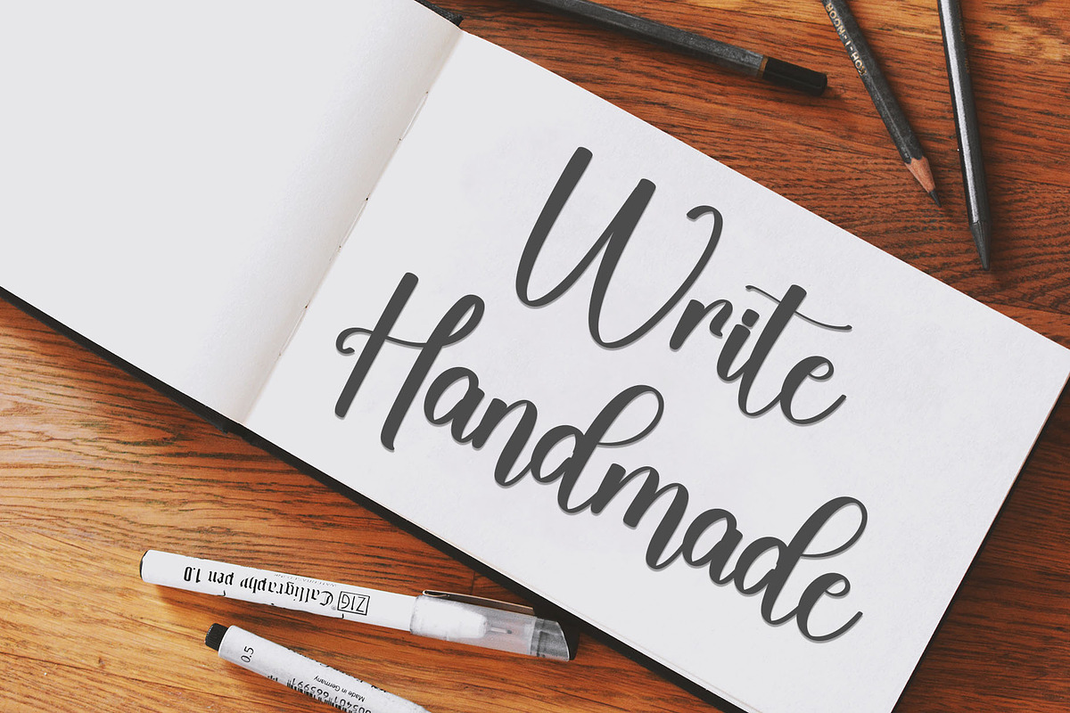 Bubble, a Script Font by FreshTypeINK (Photo 5 of 9)