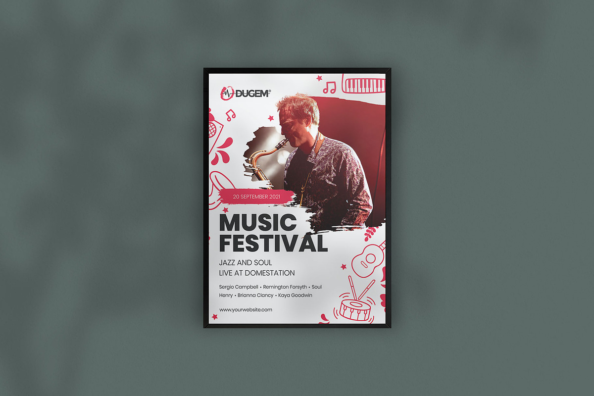 Poster - Dugem 2, a Poster Template by Themes Awesome (Photo 3 of 3)