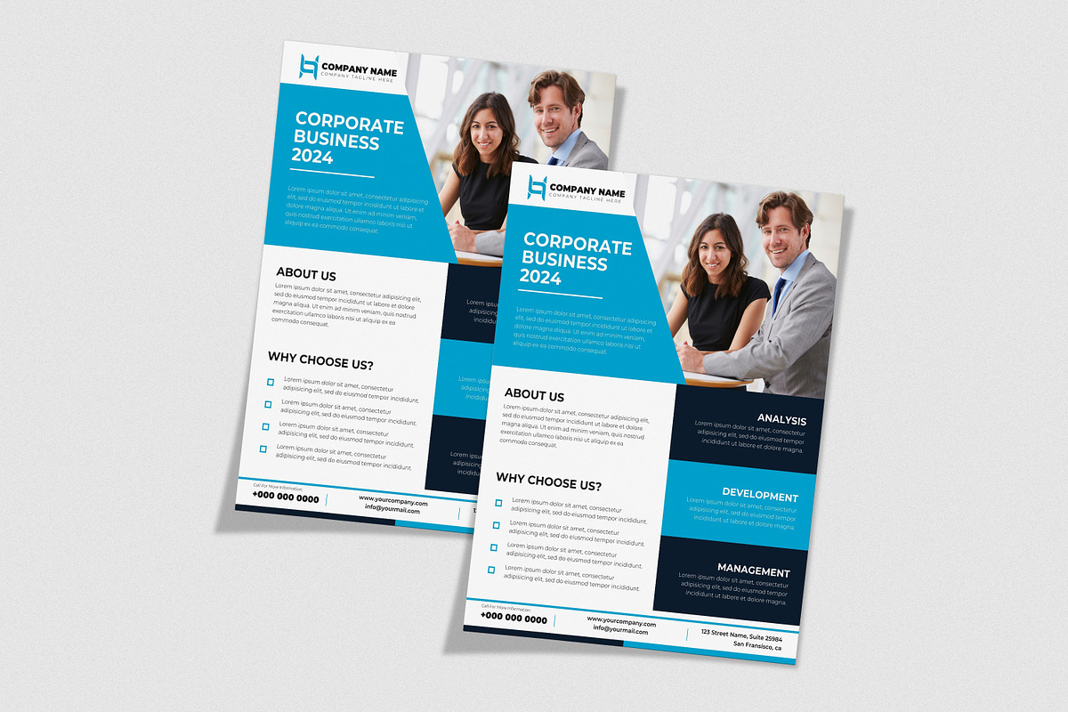 Business Flyer | Corporate Flyer, a Flyer Template by Designscozy (Photo 4 of 5)