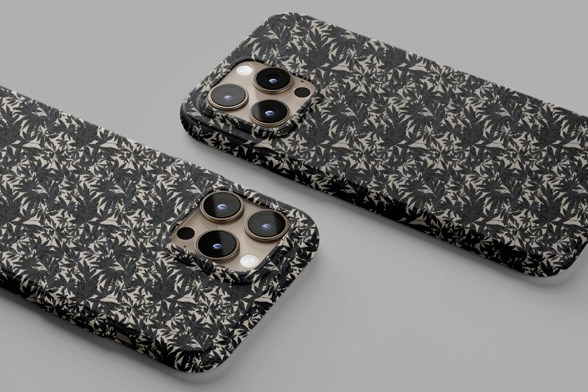 Charcoal Jungle Foliage Patterns, a Pattern Graphic by one-touch (Photo 8 of 9)
