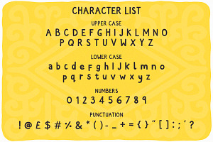 Custard Cream - A Playful Font