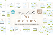 Canva Mockup Bundle Template, a Social Media Template by Ink Gallery (Thumbnail 1 of 4)