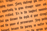 BLONDEN, a Blackletter Font by Stellalunarts (Thumbnail 3 of 5)