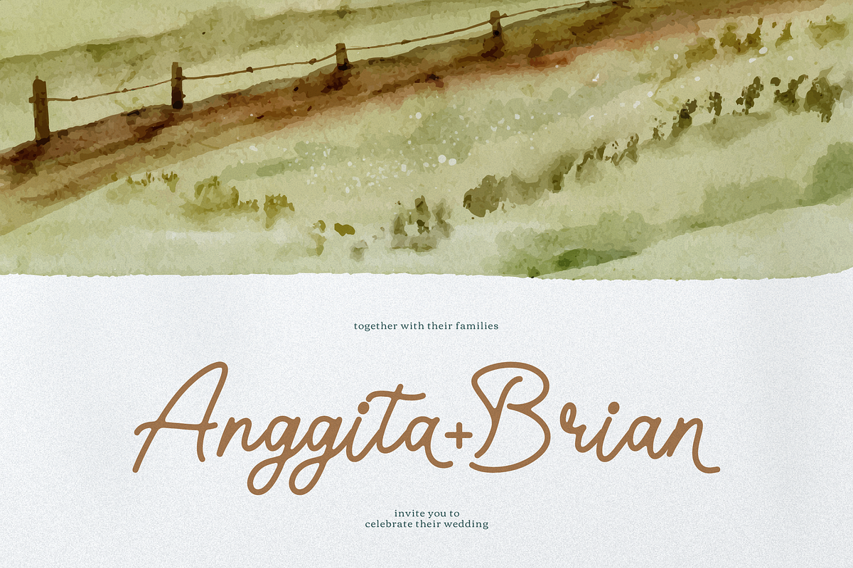 Taniella Roselinn Handwritten Script, a Script Font by gracetype_studio (Photo 8 of 12)