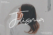 Flisma - Handwritten Signature, a Handwritten Font by tebaltipislab (Thumbnail 1 of 10)