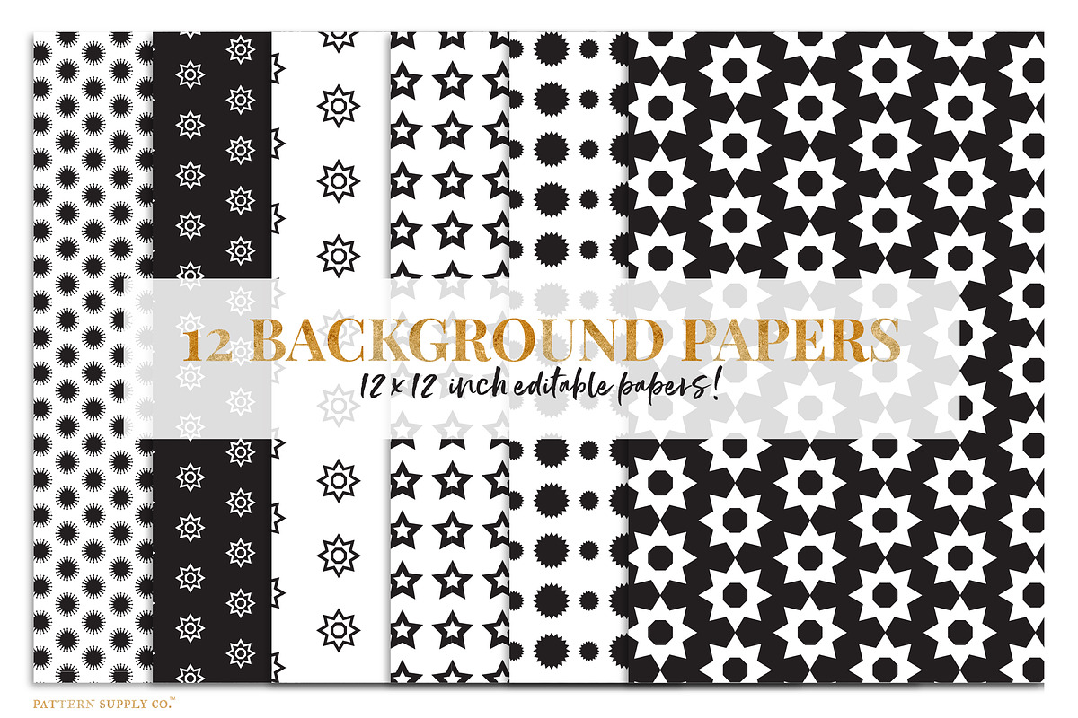 Fancy Geos II Collection - Bundle, a Pattern Graphic by Pattern Supply Co. (Photo 17 of 19)