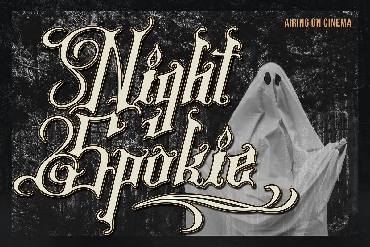 Igniss Son | Tattoo Script Font, a Script Font by Denustudios (Photo 3 of 14)