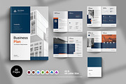 Business Plan Template | Canva, a Brochure Template by Spark_Creative (Thumbnail 1 of 14)