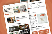 Daily Home Essentials UI UX Landing, a Landing Page Template by productype1 (Thumbnail 4 of 5)