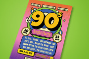 ack to 90s Flyer, a Flyer Template by megarez (Thumbnail 3 of 3)