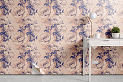 Vintage Ink Floral Patterns, a Pattern Graphic by Ninterints (Thumbnail 13 of 15)
