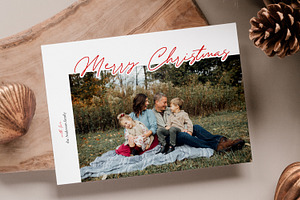 Christmas Card Template CD224