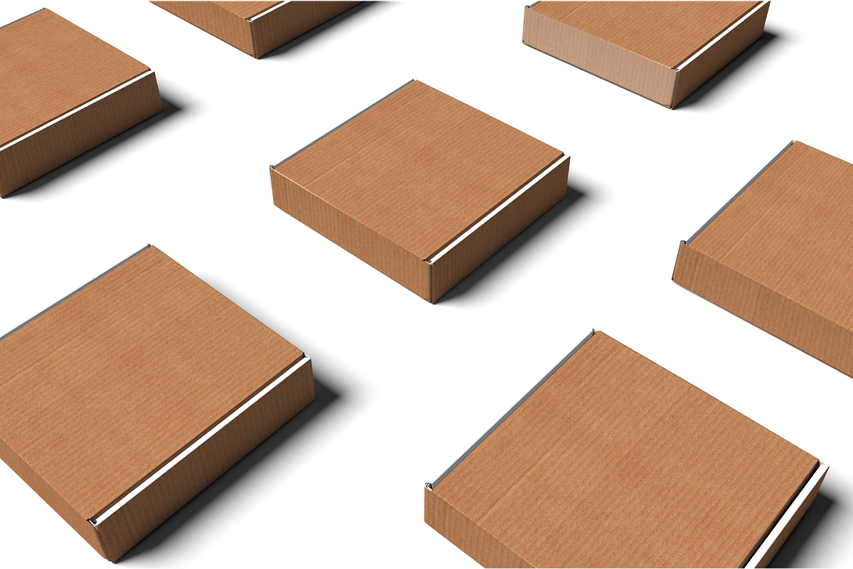MAILER BOX MOCKUP, a Packaging Mockup by NOMINA (Photo 3 of 3)