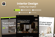 LVM - Bundling Interior Design, a Landing Page Template by SLAB! Design (Thumbnail 1 of 6)