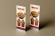 Roll-Up Banner for Food Promotion, a Poster Template by vectorlnk (Thumbnail 2 of 4)