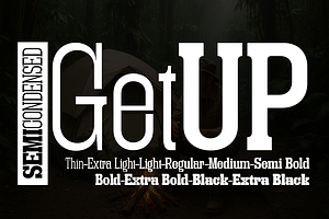 GetUp – Semi Condensed