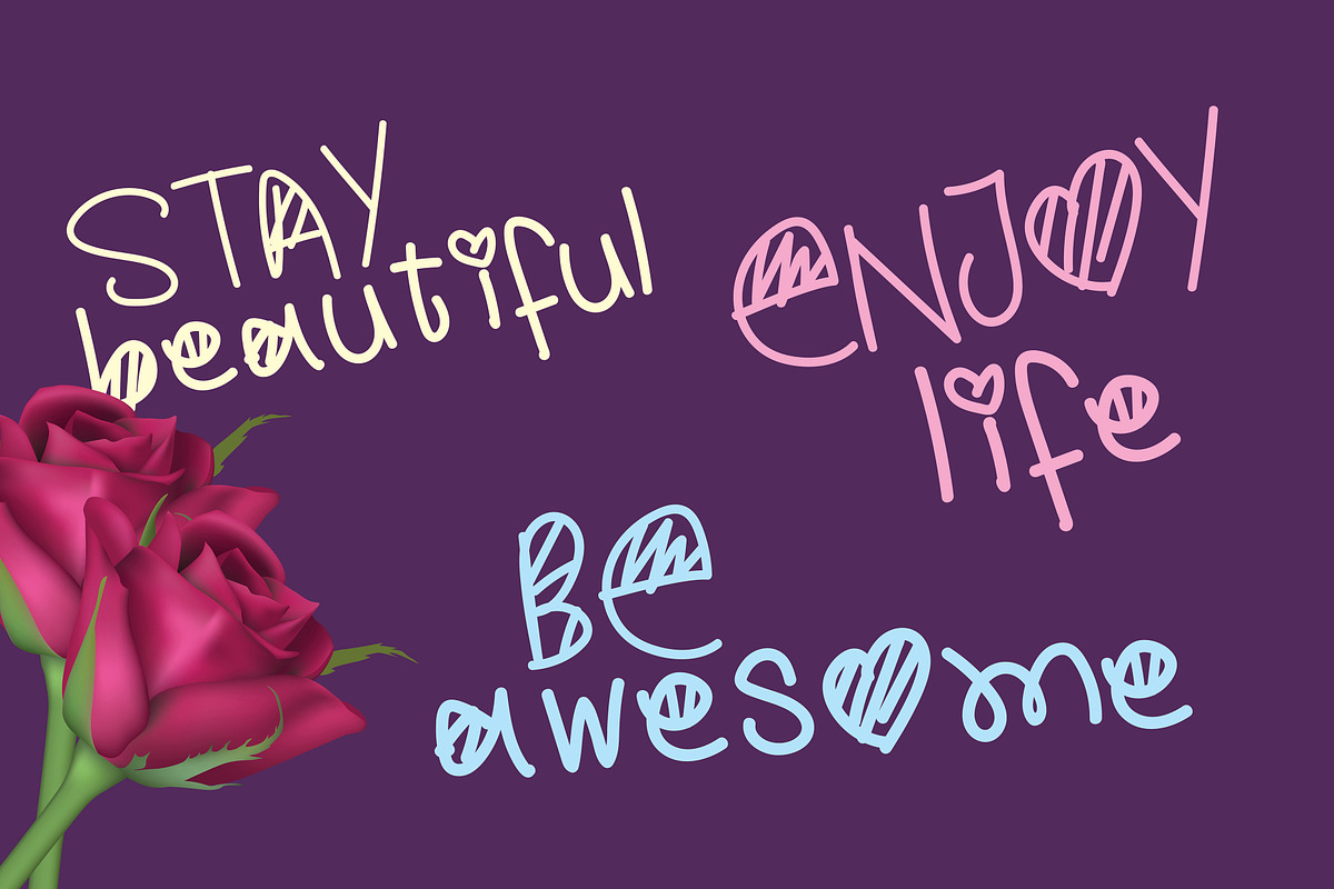 LoveCake Font, a Script Font by rix_designs (Photo 5 of 13)