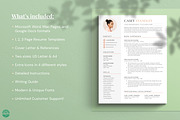 Resume/CV - The Standley, a Resume Template by CreativeLandStudio (Thumbnail 2 of 10)