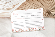 Butterfly Bridal Recipe Cards, an Invitation Template by Digital_Mind (Thumbnail 7 of 7)