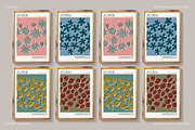 Fall Winter Floral Expression, a Pattern Graphic by angelainthefields (Thumbnail 4 of 6)