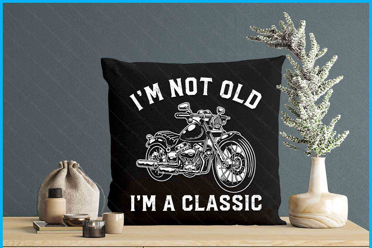 I'm A Classic Dad Biker Father's Day, an Object Graphic by Creativeusart (Photo 4 of 4)