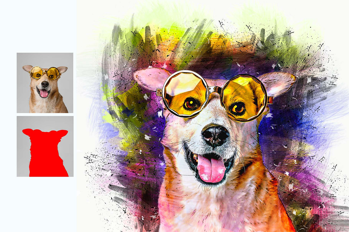 Paint Photoshop Action, an Action Add-On by MRI STUDIO (Photo 22 of 27)