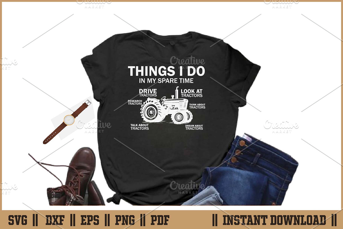 Things I Do In My Spare Time Farmer, an Illustration by Handy Arts Studio (Photo 2 of 3)